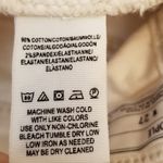 Free People {27}  Great Heights Frayed Hem Distressed Ripped Jeans Creamy White Photo 11