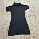 Athleta  Cowl neck short sleeve sweater dress with pockets size Small black Photo 8