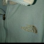 The North Face M Ice Blue Gray Fleece Jacket Photo 4