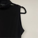 1. State  Black Cutout Shoulder Sleeveless Blouse Womens S Classic Business Office Photo 3