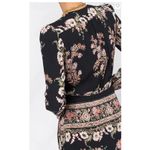 Etro Floral Paisley Print Wraparound Midi Dress Size 6‎ Photo 8