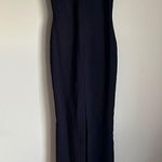 Likely  Leslie Strappy V-Neck Front-Slit Gown Photo 1