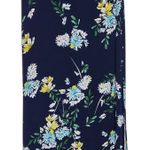 a.n.a  Floral Navy Maxi Skirt Size Large Long Boho Floral Skirt Photo 0