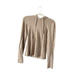 J.Crew Women's Beige Hoodie Long Sleeve Photo 6