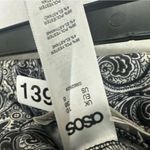 ASOS Bandana Print Casual Joggers Womens 6 Black Photo 3