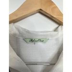 Redwood Court Tunic Dress Womens Long Sleeve Linen Blend Size Small White Photo 6