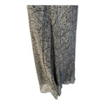 Alfani Petite 100% Silk Gold Black Green Sheath Fully Lined Dress Size 14P Photo 2