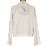 Lucky in Love White Windbreaker Jacket Lightweight Athletic Tennis Golf S/M Photo 3