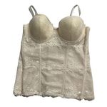 Envy Marilyn Monroe  Lace Bustier Size Large Cream Lingerie Corset 10E-34 Photo 0