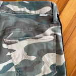 MOTHER High Waisted Looker Ankle Fray Jeans in See Me Run Size 27 Green Photo 5