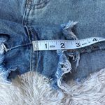 Nasty Gal High Waist Cut Off Distressed Denim Shorts Sz 27 Photo 2