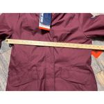 Lands' End NWT  3 in 1 Systems Jacket Hooded Water Resistant Burgundy Medium Vest Photo 6