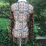 Zoa  NEw York Sheer Triangle design Top Photo 2