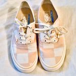 Vans Blush & White Sneakers Photo 0