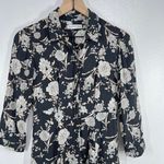 Zara Woman Floral Maxi Dress Premium Collection Pockets Button Front XS‎ Boho Black Photo 6