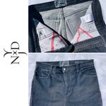 NYDJ Grey Cropped High Waist Skinny Jeans Photo 8