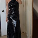 Nasty Gal Black Sequin Dress Photo 3