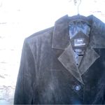 Dennis Basso Dennis by  Vintage Black Leather Jacket Size Large NEW Photo 1