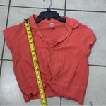 No Boundaries  Women Orange Crop Top Size‎ XS. Photo 7