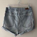 Garage  Light Wash Ultra High Rise Denim Jean Shorts Photo 2