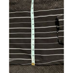 Breeze Forever Wide Leg Pants Size M Striped BlackWhite Tie Elastic Waist‎ Black Size M Photo 6