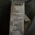 The Kooples Black Embroidered Flower Long Sleeve Hoodie Hooded Sweatshirt Top S Photo 5