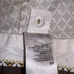 H&M  Yellow Diamond Print Cropped Capri Trousers / Pants Photo 13