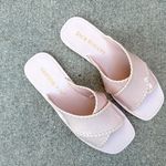 Jack Rogers Womens Blush Sloane x Band Jelly Sandals Size 9 Pink Summer Pool Photo 5