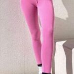 Tiger Mist Pink Ruched Tights Photo 0