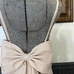 Revelry Steph Crepe Open Back With Bow Bridesmaid Dress ~ Size 0 🧡🍄 Photo 5