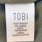 Tobi Better Off Olive Dress Dress M Photo 9