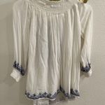 Tularosa Revolve Jaqueline Tunic XS White Blue Photo 7