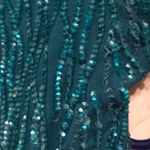 Laurence Kazar Vintage turquoise Beaded Dress Photo 7