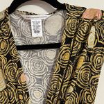 Diane Von Furstenberg  silk blend printed tie back dress vintage Y2K Photo 1