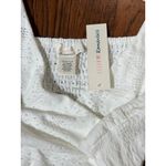 Urban Romantics NEW White Peplum Eyelet Ruffle Sleeve Wrap Crop Top By  Size XL Photo 8