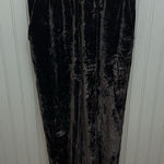 Cinq A Sept Womens Velvet Black Pants Sz Small Joggers Trousers Rayon Silk Photo 0