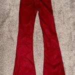 Edikted Faux Leather Flare  Pants Photo 2