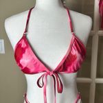 SheIn 3 Piece Bikini Swimsuit & Sarong Cover Up Set Size Small Photo 7