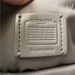 Coach  Double Zip Pebbled Leather Wallet Wristlet
Heathered Gray Photo 7