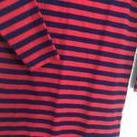 Vineyard Vines  women's size XS striped knit‎ dress red blue Photo 4