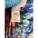 Agnes & Dora Floral Maxi Skirt Blue Multicolor Women's Plus 3XL Garden Wedding Photo 3