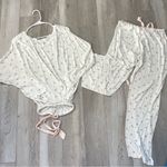 Eberjay eberjey Watermelon Pajamas Set long sleeve top pants womens White (small) lounge Photo 2