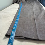 Jessica London Vintage Women's Gray Herringbone Pleated Pants Size 14W Petite Photo 5