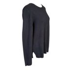 Old Navy large tall black long sleeve pullover crewneck stretchy sweater Photo 1