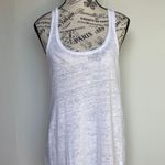 Koral Activewear white linen burnout tank top size XS extra small S small Photo 0