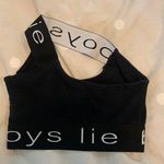 Boys Lie stretchy one shoulder bralette Photo 4