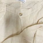 ZARA Linen Cargo Pants Photo 6