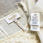 Laundry by Shelli Segal Laundry Shelli Segal Sleeveless Lace Scoop Neck Tank Top Blouse White Small Photo 4