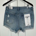 Almost Famous  Super High Rise Summer Jean Shorts Size 9 NWT Photo 3