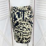 Alfani Printed Twill Pencil Skirt Black Green 12 Black Photo 3